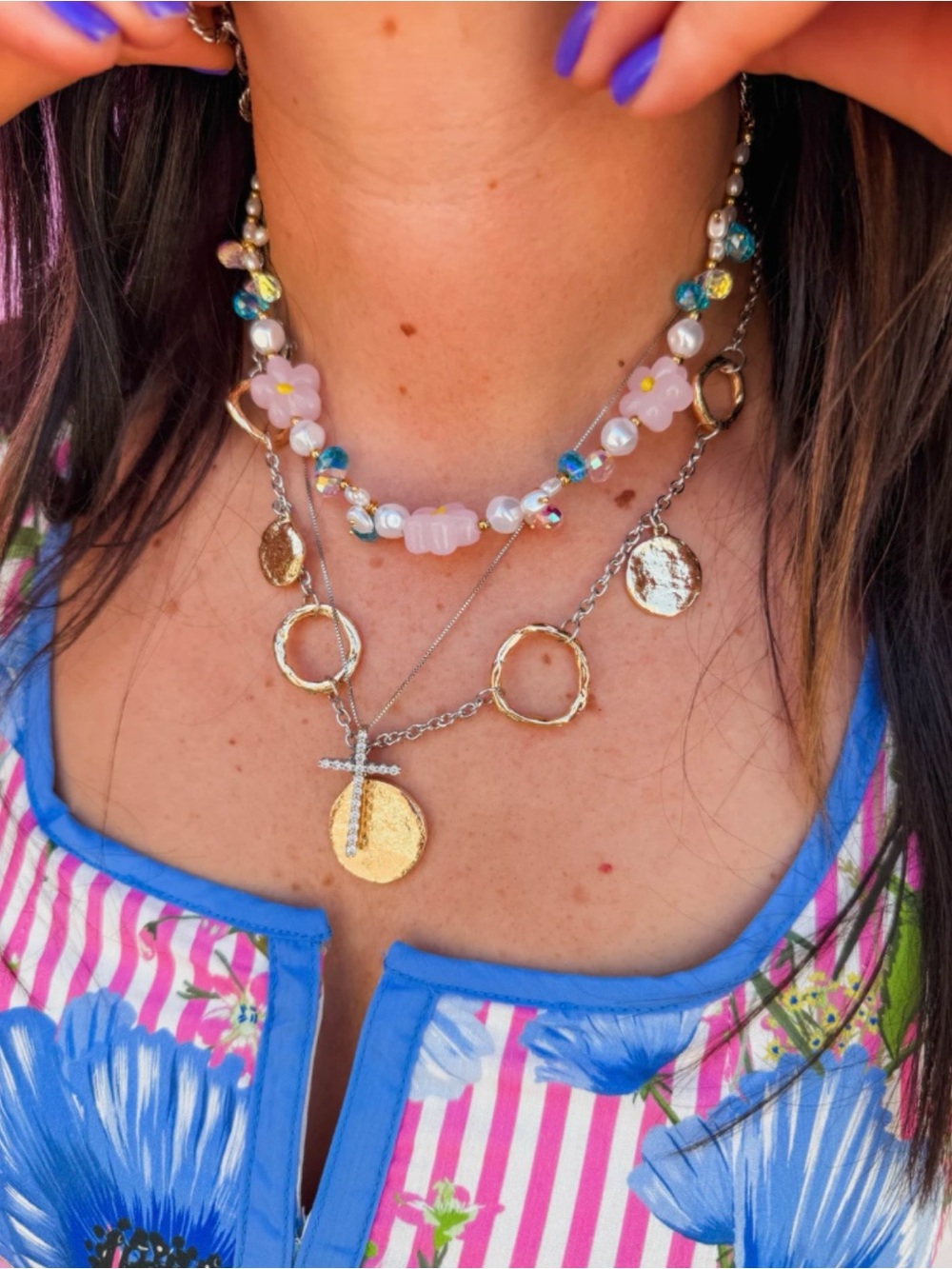 NWT Treasure Jewels Feelin’ Girly necklace
